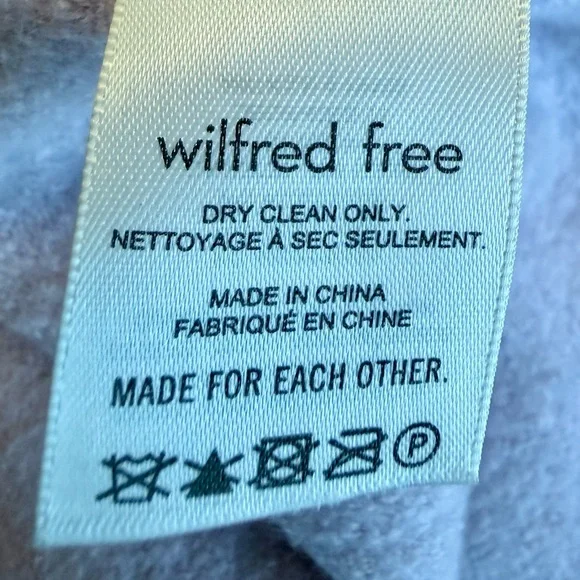 Wilfred Long Ganna Jacket – Lavender – Size XS - Picture 6 of 8